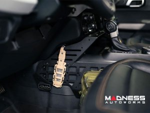 Ford Bronco Interior Upgrade - Center Console Molle Panels + Bridge - DV8 Ford Bronco Interior Upgrade - Center Console Molle Panels + Bridge - DV8